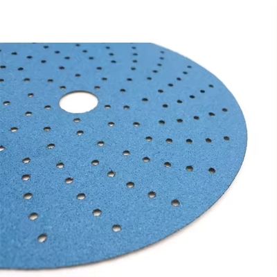 Wholesale Sandpaper  Purple Ceramic Sanding Disc 150mm 6 Inch Hook and Loop Sanding Paper Abrasive Discs for Automotive