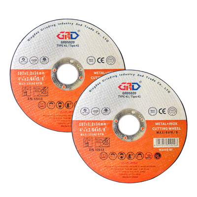 Grinding Metal Cutting Disc Premium Cutting Wheel 4 Inch 107*1.2*16 mm for Stainless Steel Cut Off Disc