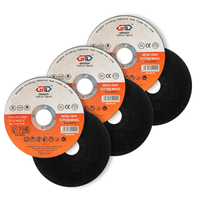 4.5'' 115x1.2x22.23mm T41 Primary Quality Cut Off Wheel Cutting Disc Price EN12413 Standard Metal Abrasive Disc Grinding 80 M/s