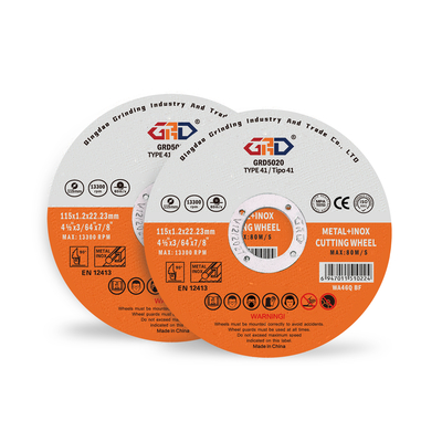 Hot Sales 4.5'' 115x1.2x22.2mm Metal Cutting Disc Abrasive Tools for Efficient Wheel Cutting