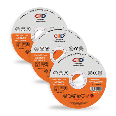 Hot Sales 4.5'' 115x1.2x22.2mm Metal Cutting Disc Abrasive Tools for Efficient Wheel Cutting