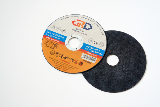 5 Inch 125X1.2X22.2mm Disco De Corte Grinding Cutting Disk Steel and Aluminum Oxide Resin Bonded 125mm Cutting Wheel Flaps