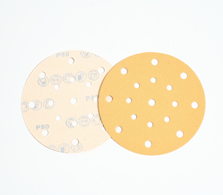 Wholesale Price Quality 5 Inch 6 Holes/ 6 Inch 9 Holes Car Abrasive Sanding Disc Sand Paper