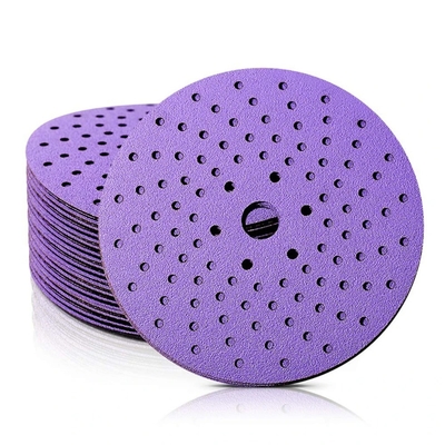 150mm Hook and Loop Abrasive Metal Grinding Polishing Sandpaper Sanding Disc Abrasive Discs