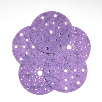 150mm Hook and Loop Abrasive Metal Grinding Polishing Sandpaper Sanding Disc Abrasive Discs