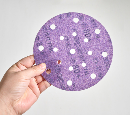 150mm Hook and Loop Abrasive Metal Grinding Polishing Sandpaper Sanding Disc Abrasive Discs