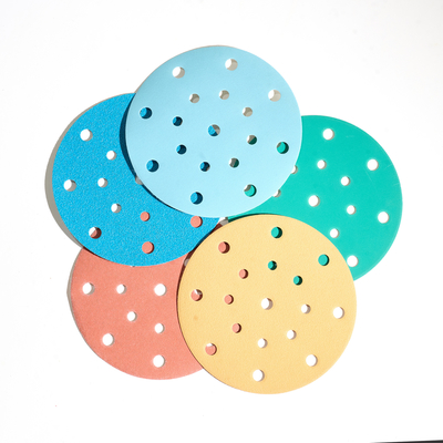 150mm Hook and Loop Abrasive Metal Grinding Polishing Sandpaper Sanding Disc Abrasive Discs