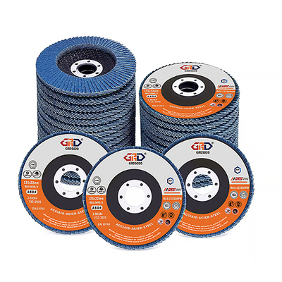 125mm Metal Abrasive High- Hardness Grinding Flap Disc for Polishing Customized OEM Support