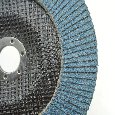 Abrasive Tools Manufacturer 4inch Aluminum Oxide Flap Disk Sanding Disc for Stainless Steel Metal Polishing