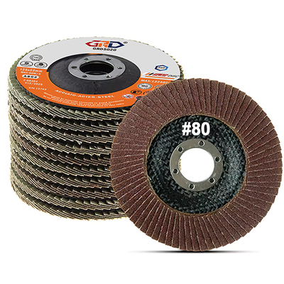 High Hardness 125mm Grinding Machine Metal Abrasive Polishing Flap Wheels Customized OEM Tools