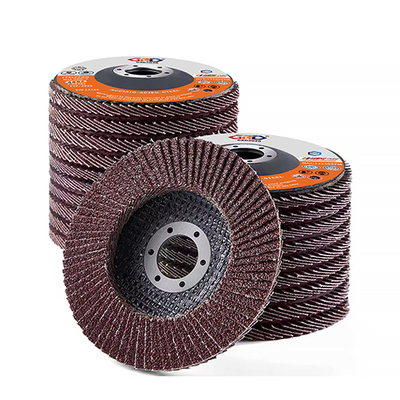 High Hardness 125mm Grinding Machine Metal Abrasive Polishing Flap Wheels Customized OEM Tools