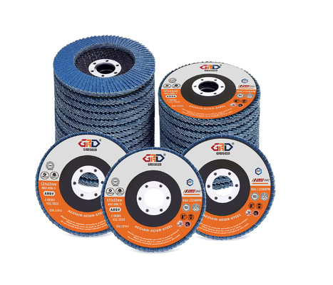 High Hardness 125mm Grinding Machine Metal Abrasive Polishing Flap Wheels Customized OEM Tools