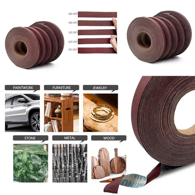 Wholesale Abrasive Sand Paper Emery Polishing Sanding Cloth Roll Rolls