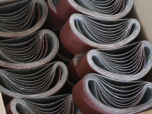 GRD Durable Surface Grinding Wide Belt Sander Sanding Belts Customizable Aluminum Oxide Ceramic Alumina Corundum OEM Support