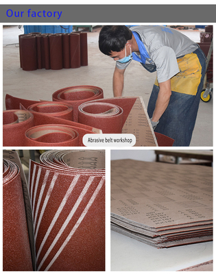 GRD Durable Surface Grinding Wide Belt Sander Sanding Belts Customizable Aluminum Oxide Ceramic Alumina Corundum OEM Support