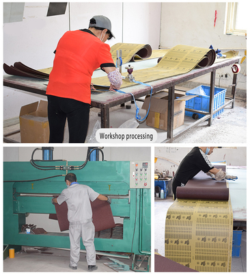 GRD Durable Surface Grinding Wide Belt Sander Sanding Belts Customizable Aluminum Oxide Ceramic Alumina Corundum OEM Support