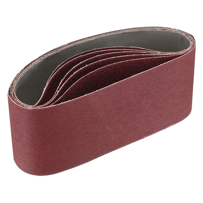 3X21 Inches 75X533mm Wear-resisting Aluminum Oxide Abrasive Sanding Belt for Wood Floor Cloth Sanding Belt
