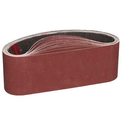 3X21 Inches 75X533mm Wear-resisting Aluminum Oxide Abrasive Sanding Belt for Wood Floor Cloth Sanding Belt