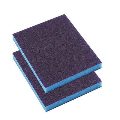 High Wet/Dry Stainless Steel Sponge Double-Sided Sanding Block Pad 1mm Square Hand Polishing Paper Factory Sales Ceramic Metal