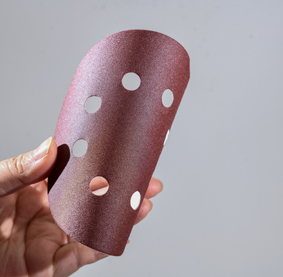 125mm Red Round Polishing Sandpaper Abrasive Grinding Discs for Sanding and Polishing Tasks