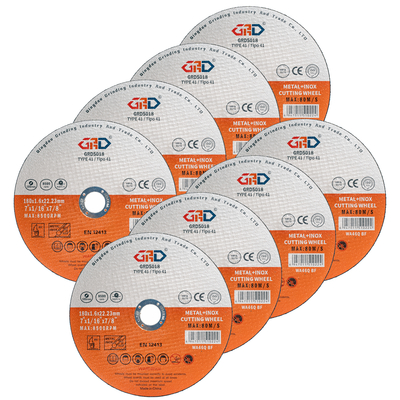 High Quality EN12413 Super Thin 180*1.6*22.23 Grinding Disk Aluminum Oxide Resin Wheel Cutting Discs Superior Abrasive Tools"