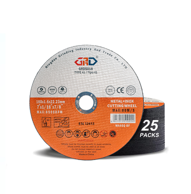 High Quality EN12413 Super Thin 180*1.6*22.23 Grinding Disk Aluminum Oxide Resin Wheel Cutting Discs Superior Abrasive Tools"