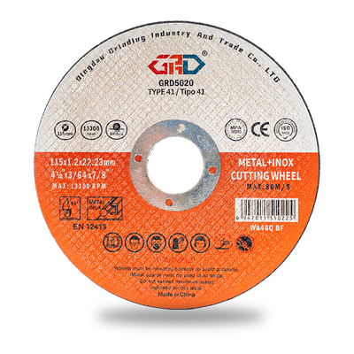 Professional 115*1.2*22.23mm 4.5inch Cutting Disc for Steel, Iron, and Metal - Aluminum Oxide Abrasive, Heat Resistant