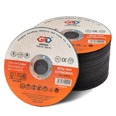 Professional 115*1.2*22.23mm 4.5inch Cutting Disc for Steel, Iron, and Metal - Aluminum Oxide Abrasive, Heat Resistant